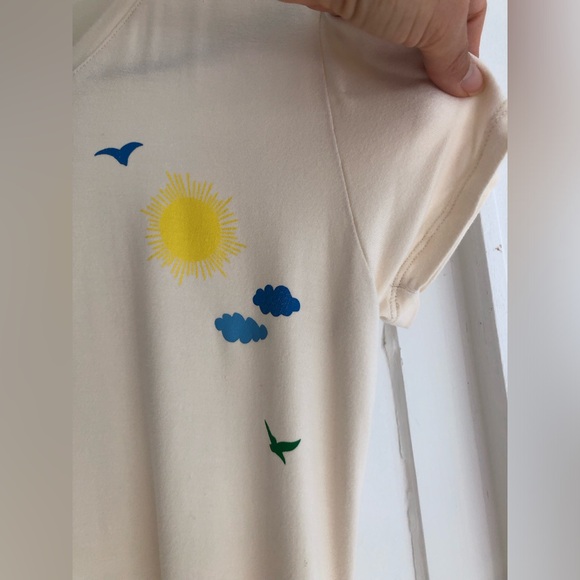 nice things by Paloma Santaolalla Barcelona- T - sand colored easy breezy beachy - Picture 9 of 15